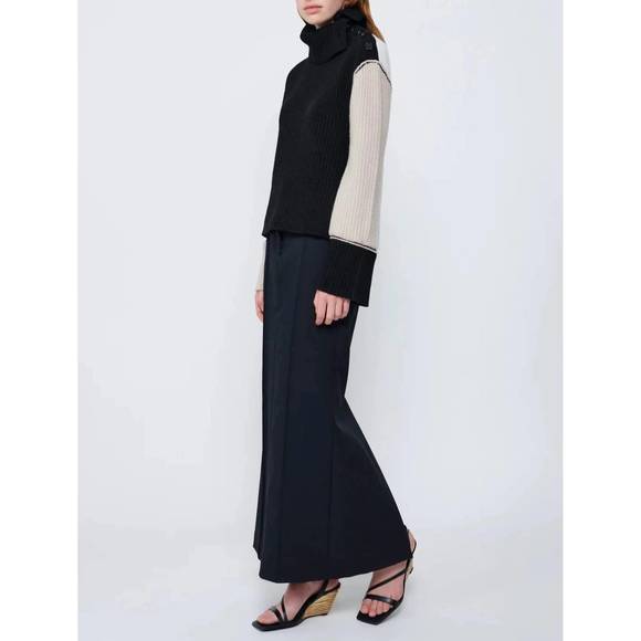 NEW JONATHAN SIMKHAI flores sweater in black - Picture 3 of 4